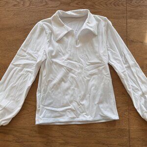 Boys White Ballet Shirt